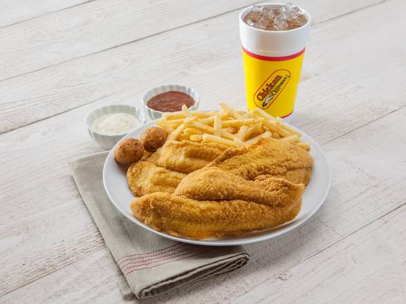 Order 3 Piece Fish Combo food online from Express Chicken store, Fort Worth on bringmethat.com