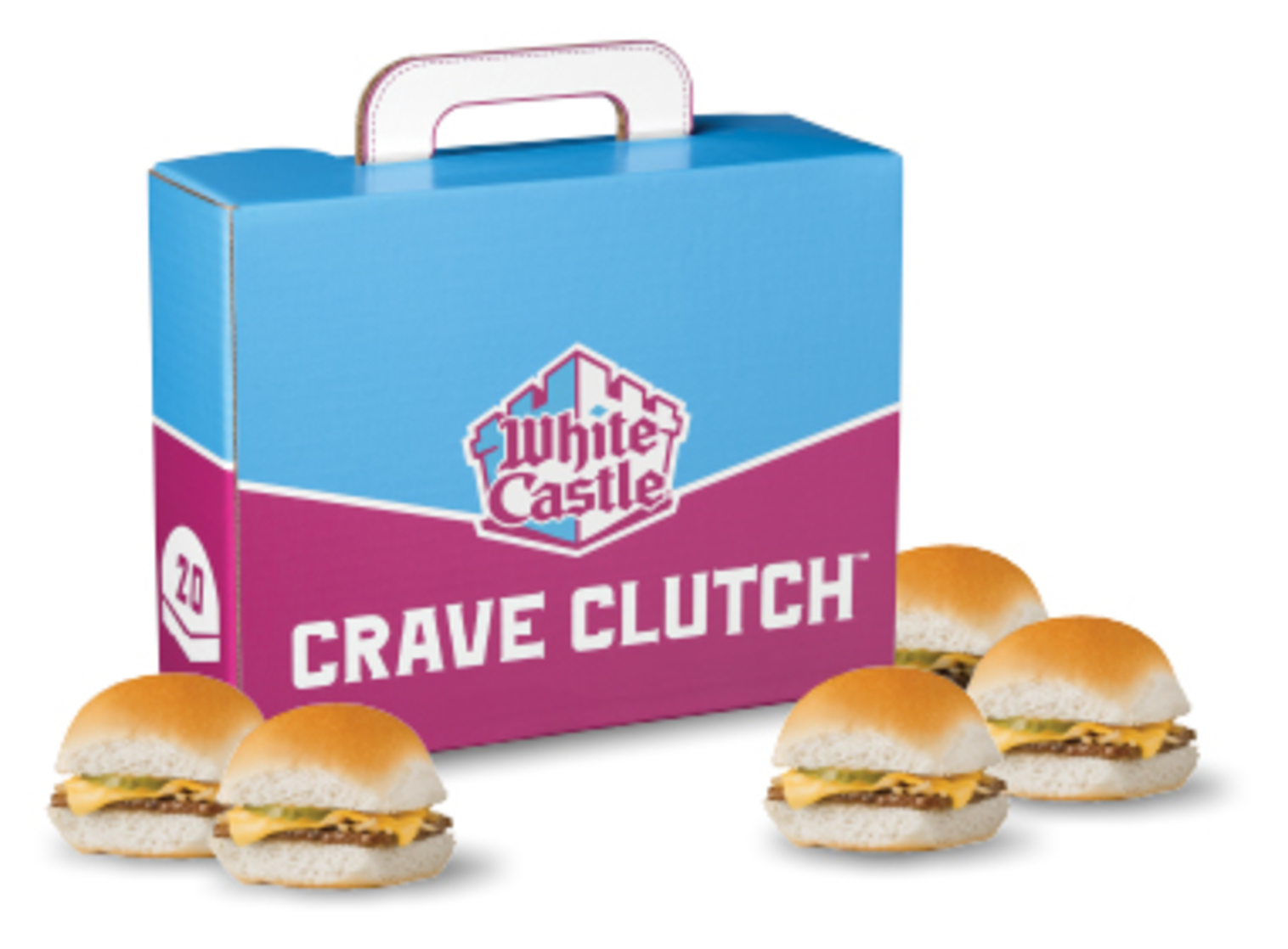 Order CHEESE SLIDER CRAVE CLUTCH® food online from White Castle store, Mokena on bringmethat.com