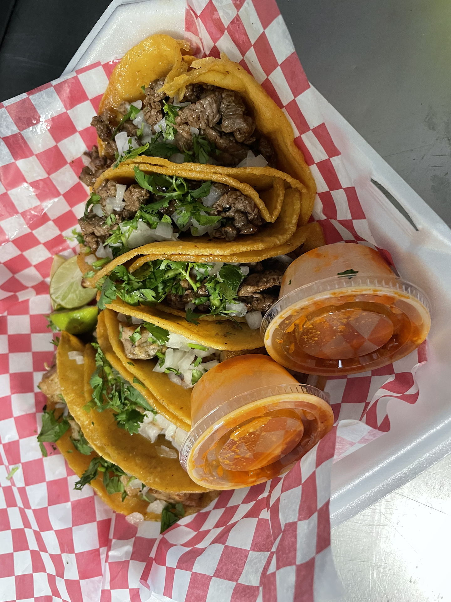 Order Street Tacos food online from M & M Carnival Foods store, Midland on bringmethat.com