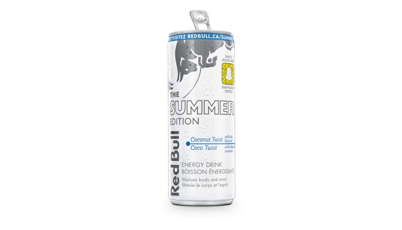 Order Red Bull Coconut Edition 8.4 oz Can food online from Ross Liquor store, Sylmar on bringmethat.com