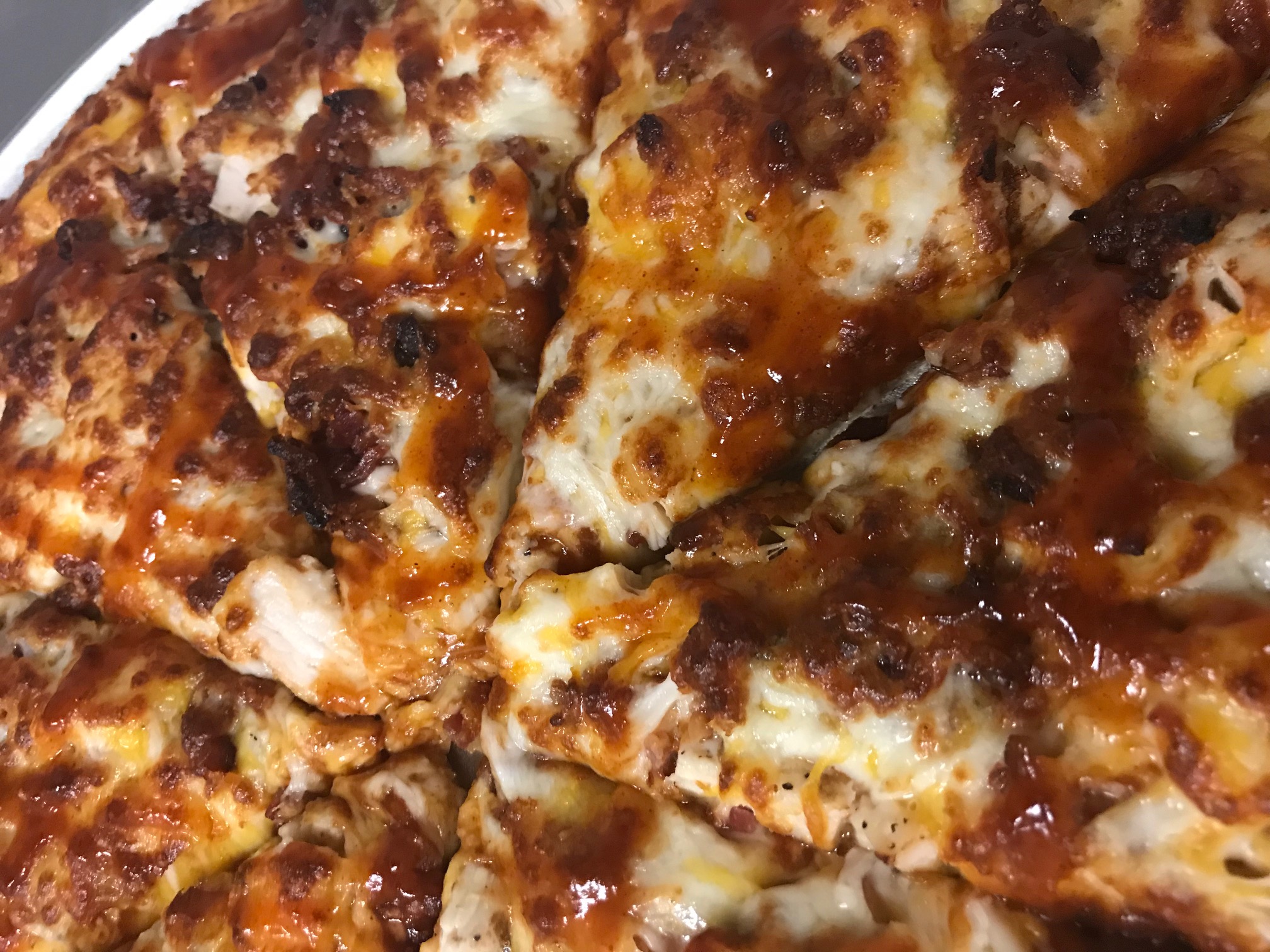 Order Cheddar Chicken BBQ food online from Pasquale's Pizzeria store, Wilmerding on bringmethat.com