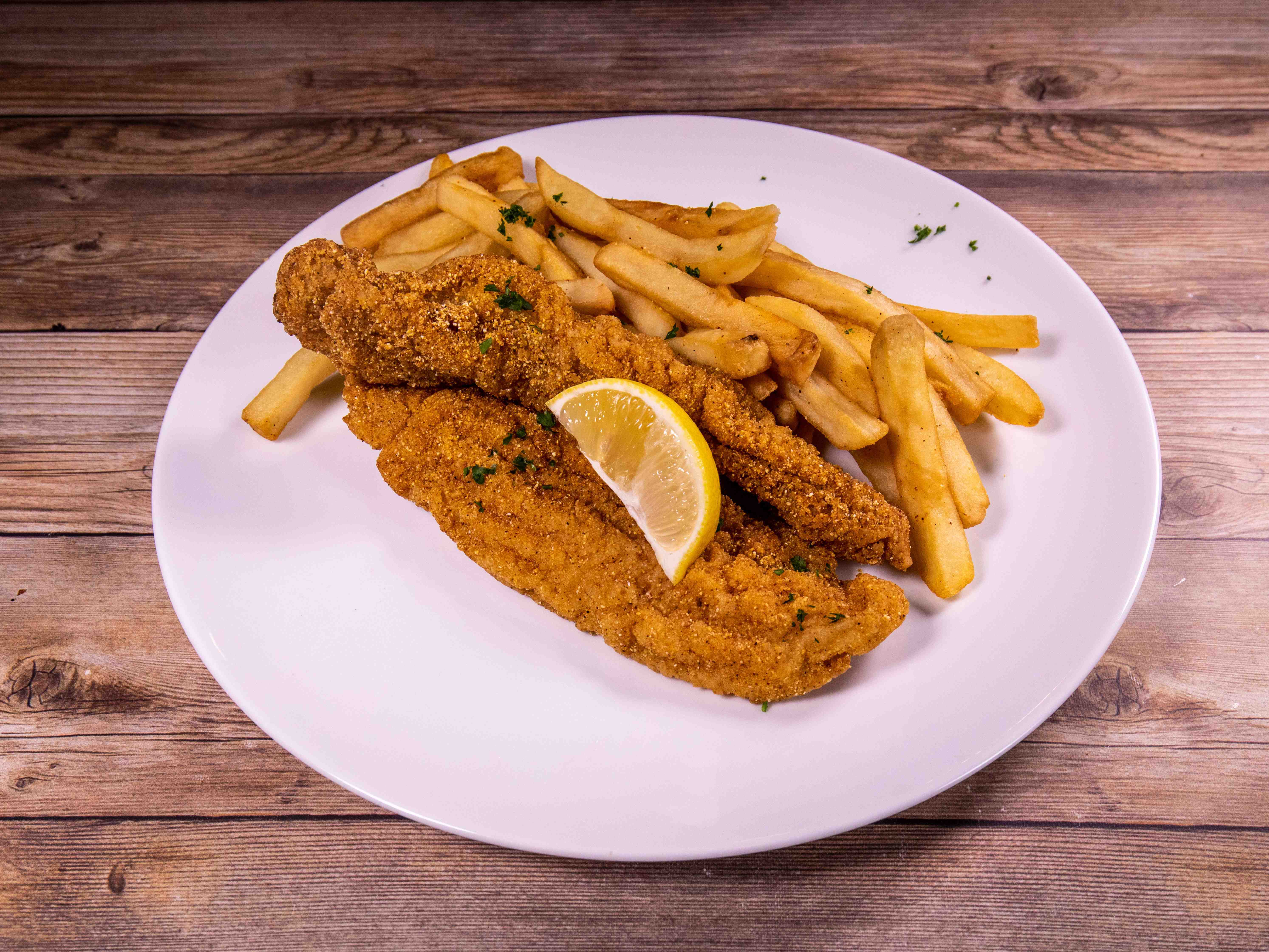 Order Fried Fish food online from Luchi & Joey's store, Houston on bringmethat.com