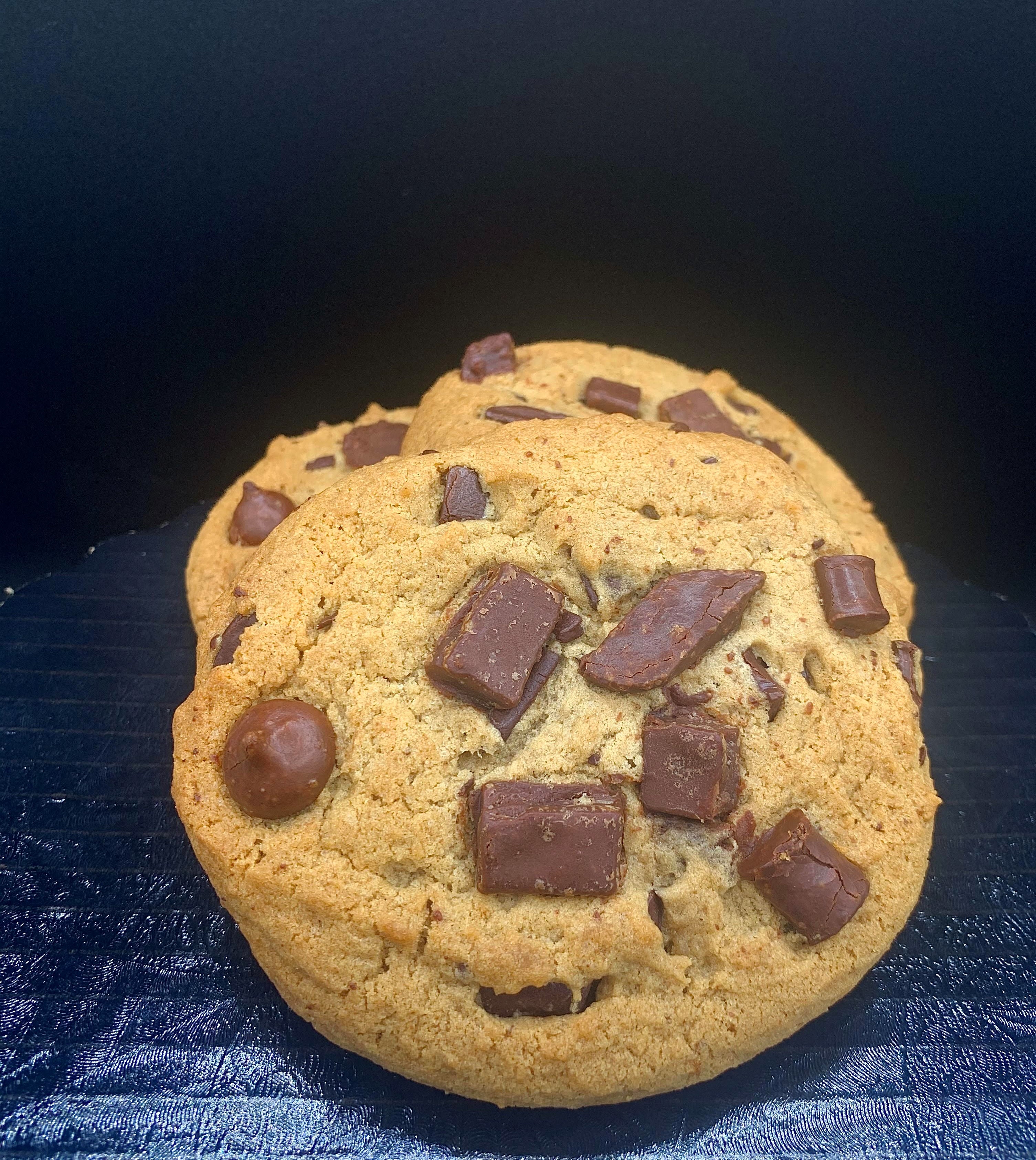 Order Triple Chocolate Chunk Cookie food online from Sweet Tooth store, Fayetteville on bringmethat.com