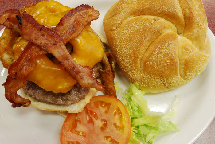 Order Bacon Cheeseburger food online from Foods On First Too store, Philadelphia on bringmethat.com