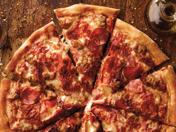 Order All Meat Pizza food online from Marco Pizza store, Houston on bringmethat.com