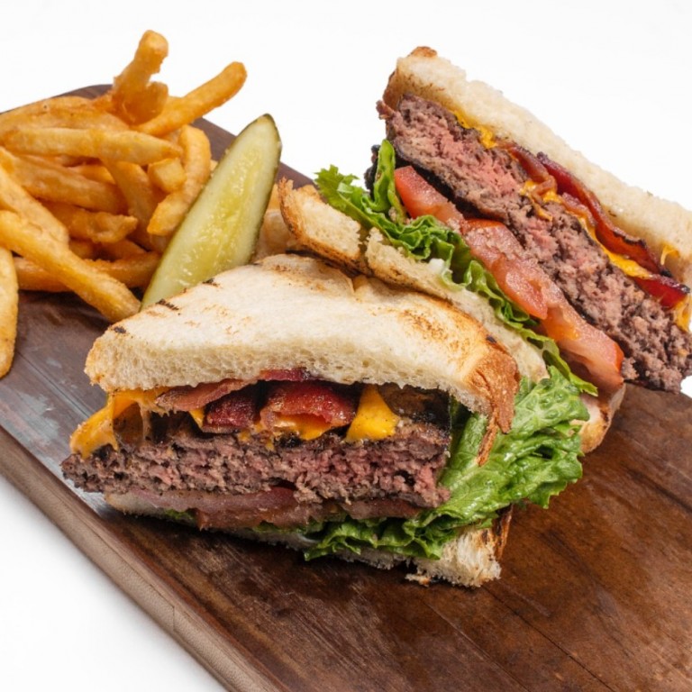 Order Angus Club House Burger food online from Horseless Carriage store, North Hills on bringmethat.com