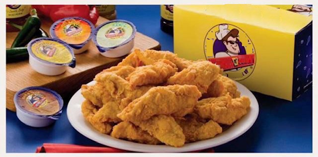 Order #1. Includes TWO Fried Chicken Tenders, a side, a drink, and a dipping sauce Combo Meal food online from Sunoco Midwest Clean Fuel store, Crawfordsville on bringmethat.com