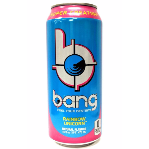 Order Bang Rainbow Unicorn Energy Drink 16oz food online from 7-Eleven store, New Oxford on bringmethat.com