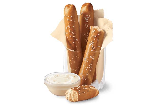 Order Pretzel Sticks with Zesty Queso food online from Dairy Queen Grill & Chill store, Chandler on bringmethat.com