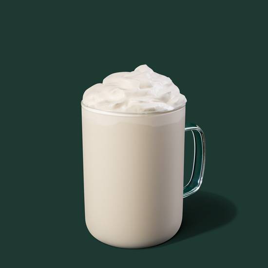 Order White Hot Chocolate food online from Starbucks store, South El Monte on bringmethat.com