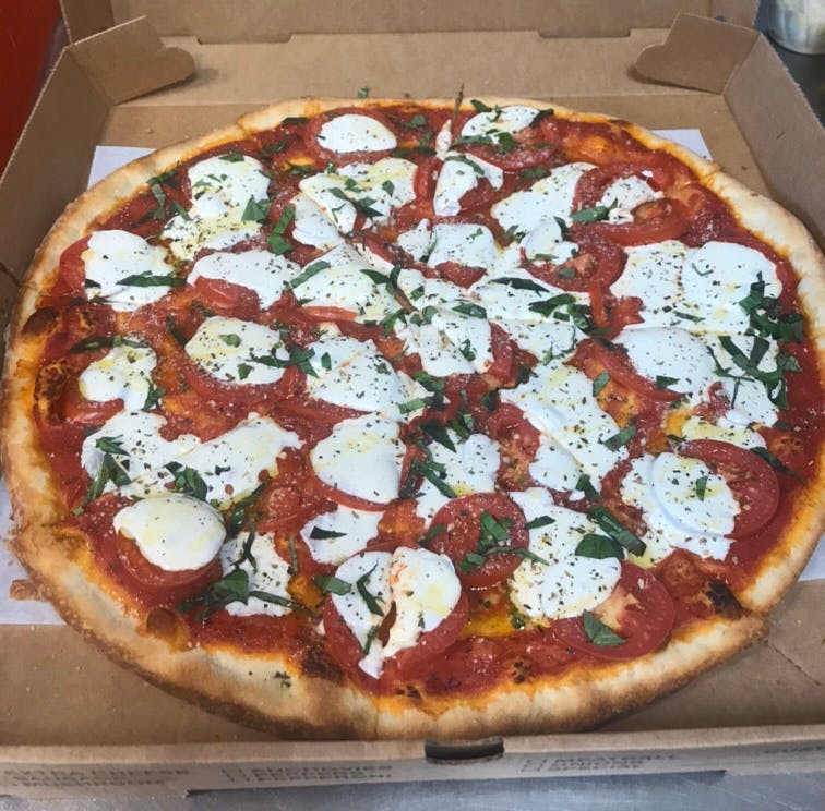 Order Personal Margarita Pizza - Personal food online from Davila's Pizza & Restaurant store, Hackettstown on bringmethat.com
