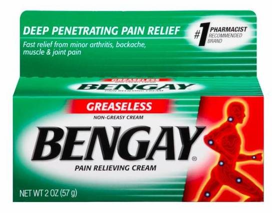 Order Bengay Greaseless Cream 2 oz  food online from McLean Ave Pharmacy store, Yonkers on bringmethat.com