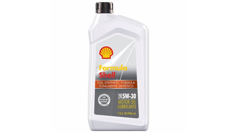 Order Formula Shell Full Synthetic 5W-30 Motor Oil food online from Route 7 Food Mart store, Norwalk on bringmethat.com