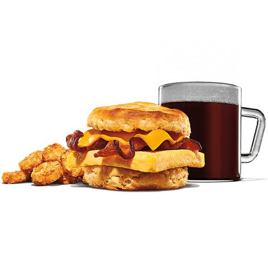 Order Bacon, Egg & Cheese Biscuit Meal food online from Burger King store, Nampa on bringmethat.com