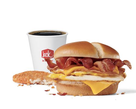 Order Ultimate Breakfast Sandwich Combo food online from Jack In The Box store, Fountain on bringmethat.com