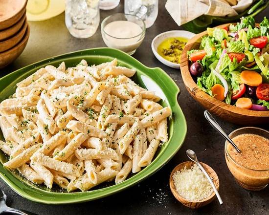 Order Family Bundle Penne Alfredo food online from Carrabba's store, Greensboro on bringmethat.com