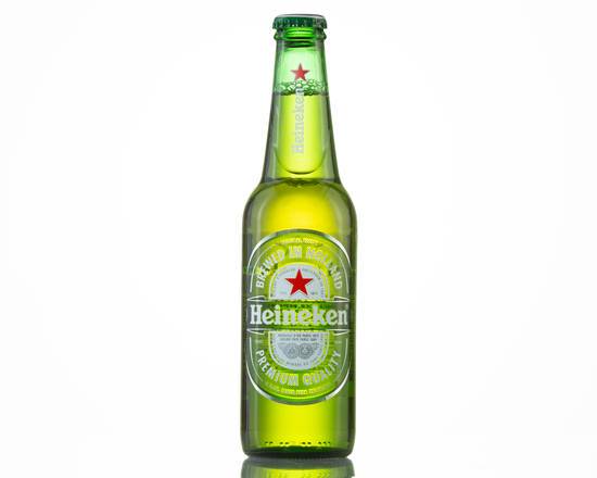 Order Heineken, 6pk-12oz bottle beer (5.0% ABV) food online from Harwood Convenience Store store, Harwood Heights on bringmethat.com