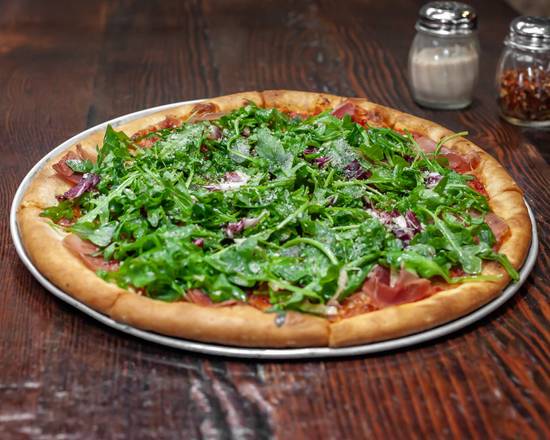 Order Prosciutto and Arugula Pizza food online from Patxi's Pizza store, Englewood on bringmethat.com