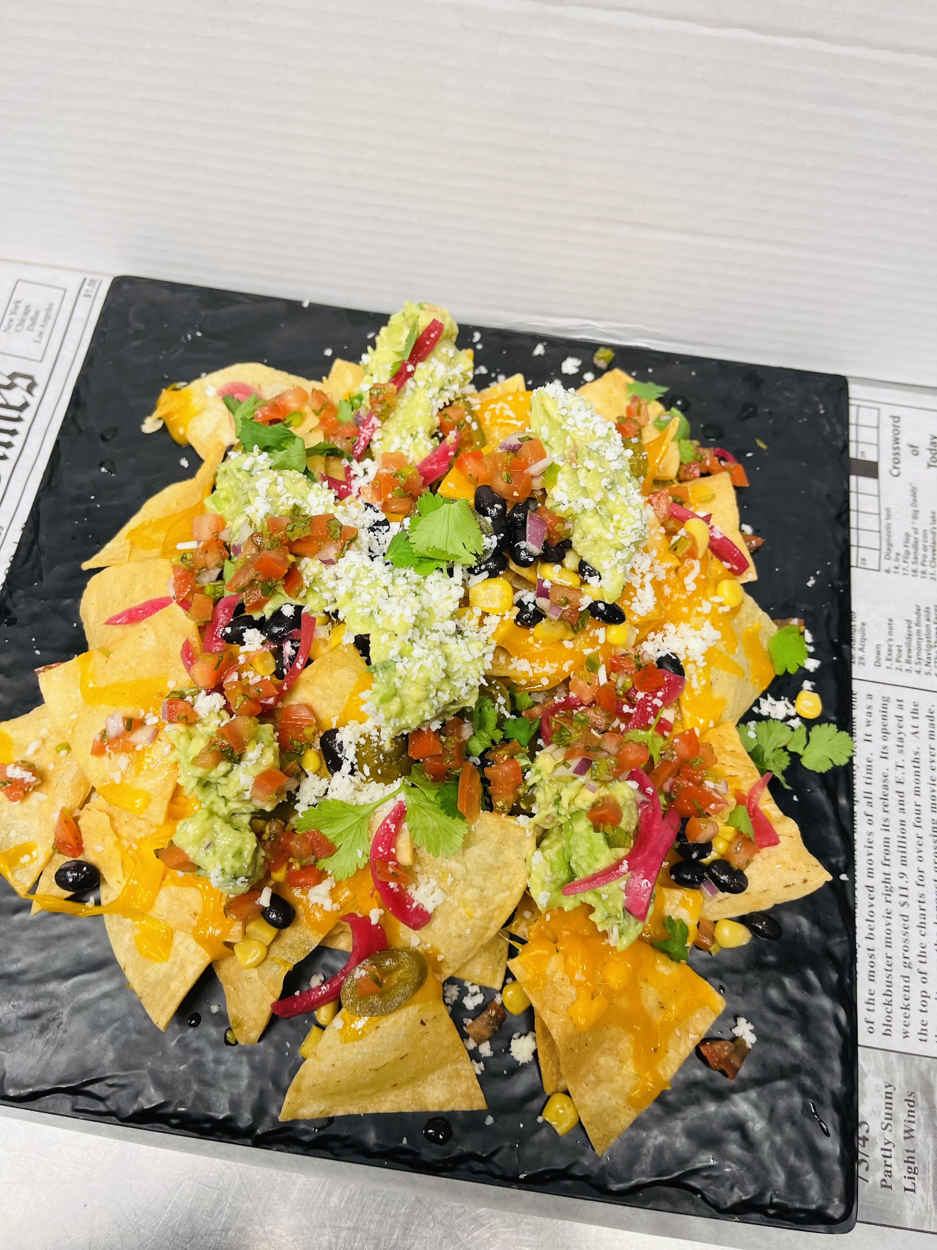 Order Belly’s Nachos food online from My Belly's Playlist store, New York on bringmethat.com