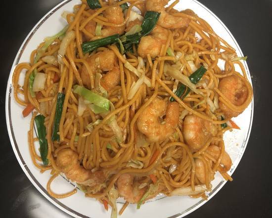 Order Shrimp Lo Mein food online from China Feast store, Kansas City on bringmethat.com