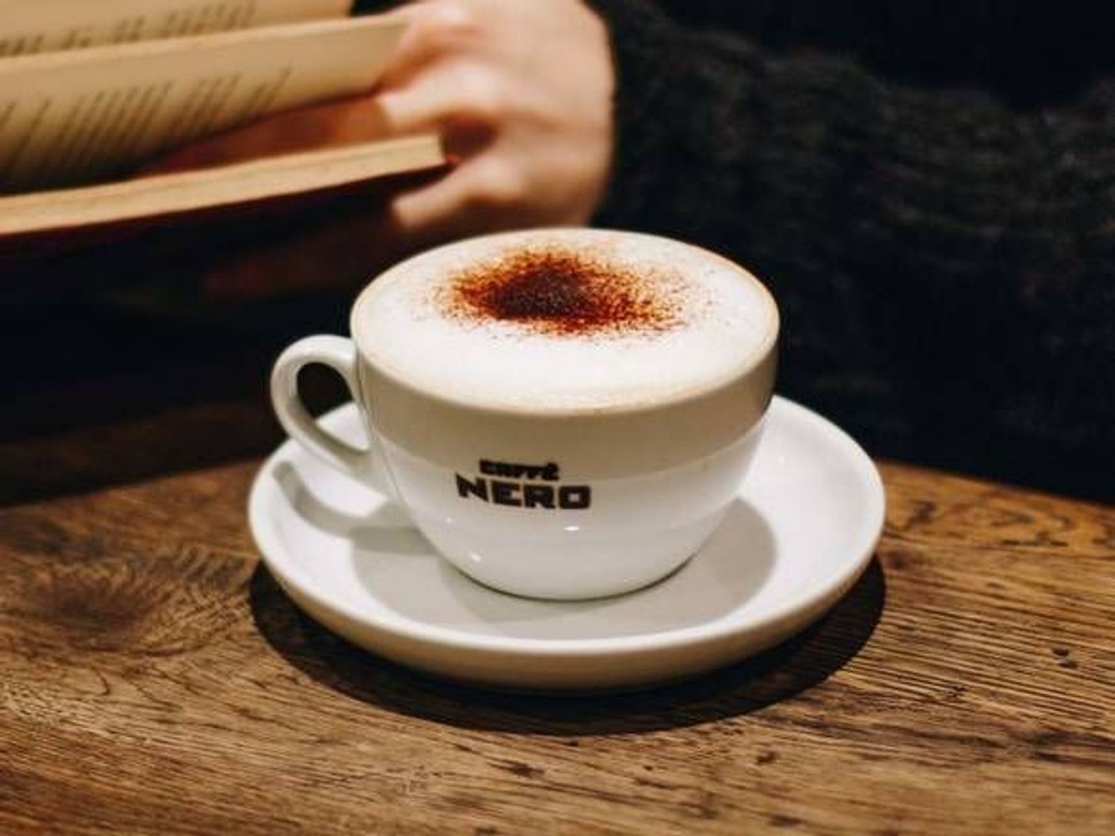 Order Cappuccino Regular (12oz) food online from Caffe Nero store, Melrose on bringmethat.com