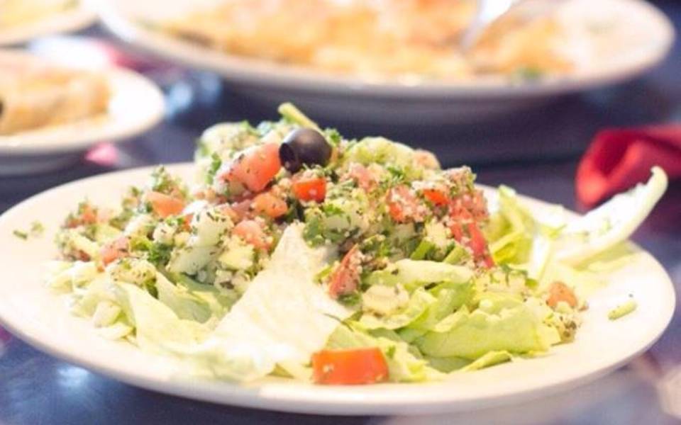 Order Tabouli Salad food online from Parthenon Restaurant store, Indianapolis on bringmethat.com
