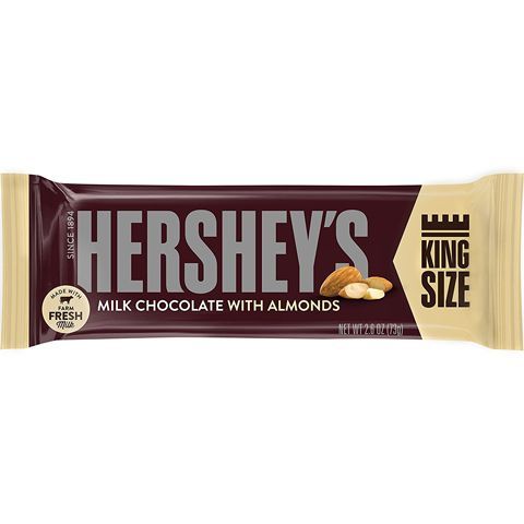 Order Hershey’s Almond King Size 2.6oz food online from 7-Eleven store, Newark on bringmethat.com