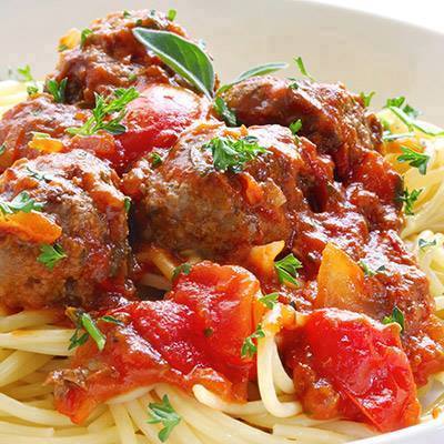 Order Spaghetti and Meatballs food online from Talia's Tuscan Table store, Boca Raton on bringmethat.com