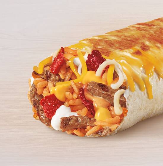 Order Steak Grilled Cheese Burrito food online from Taco Bell store, Auburn Hills on bringmethat.com