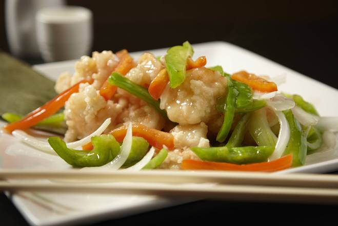 Order Garlic Shrimp 大蒜虾 food online from Koi Fine Asian Cuisine & Lounge store, Evanston on bringmethat.com