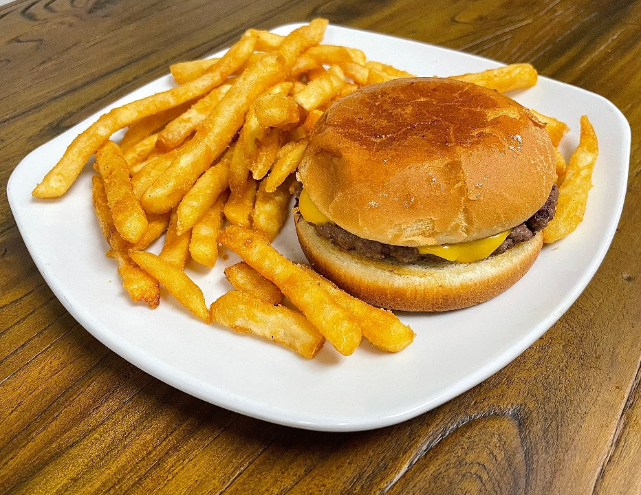 Order Cheeseburger food online from Totopo Mexican Kitchen And Bar store, Pittsburgh on bringmethat.com