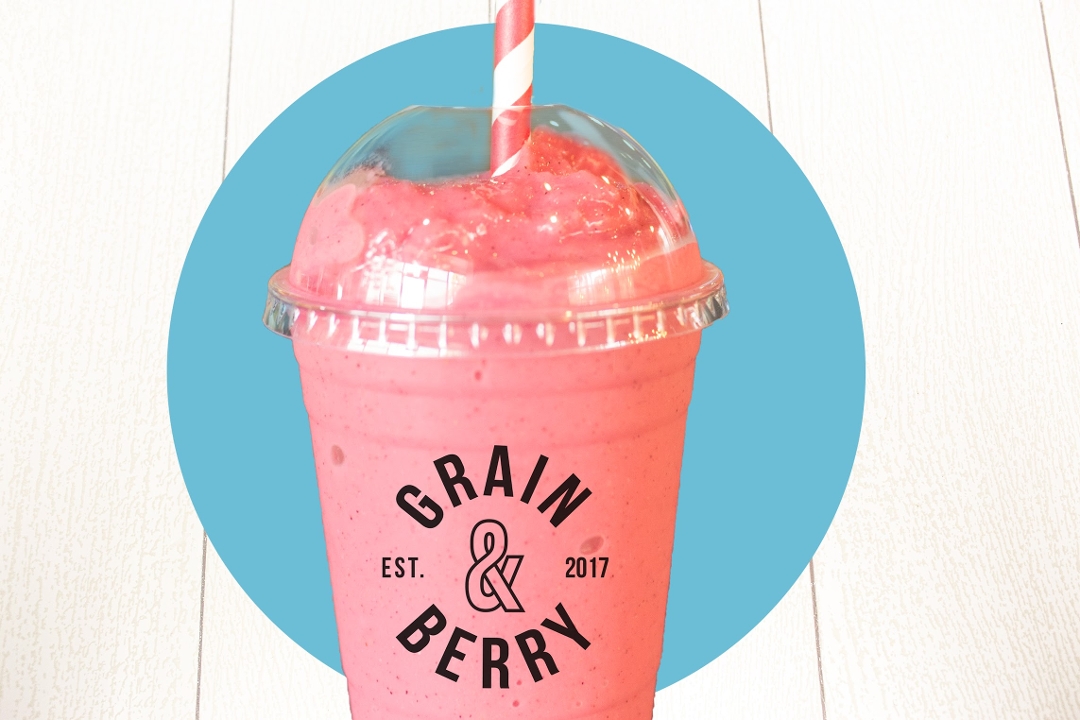 Order Jammin Smoothie food online from Grain And Berry store, Nashville on bringmethat.com