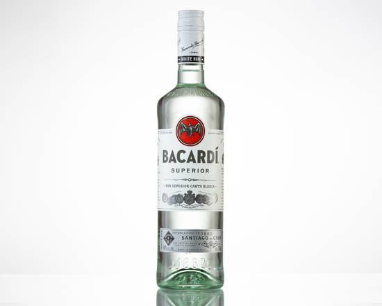 Order Bacardi Superior, 750mL rum (40.0% ABV) food online from J & N Liquors store, Elgin on bringmethat.com