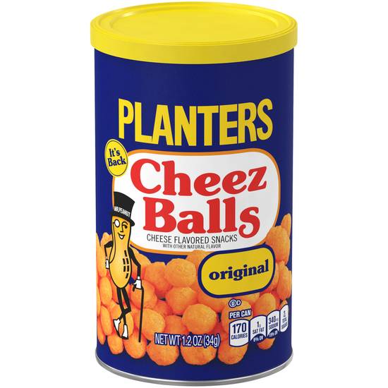 Order Planters Original Cheez Balls Cheese Flavored food online from Exxon Food Mart store, Port Huron on bringmethat.com