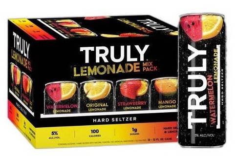 Order Truly Lemonade Mix - 12 Pack food online from Divine Wine and Spirits store, San Diego on bringmethat.com