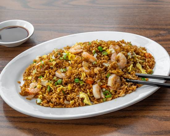 Order 小虾炒饭Shrimp Fried Rice food online from Chopsticks store, Kent on bringmethat.com