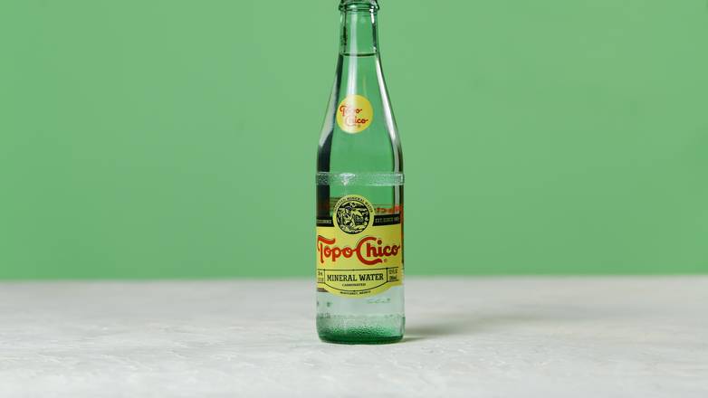 Order TOPO CHICO MINERAL WATER food online from Black Seed Bagels- Bushwick* store, New York on bringmethat.com