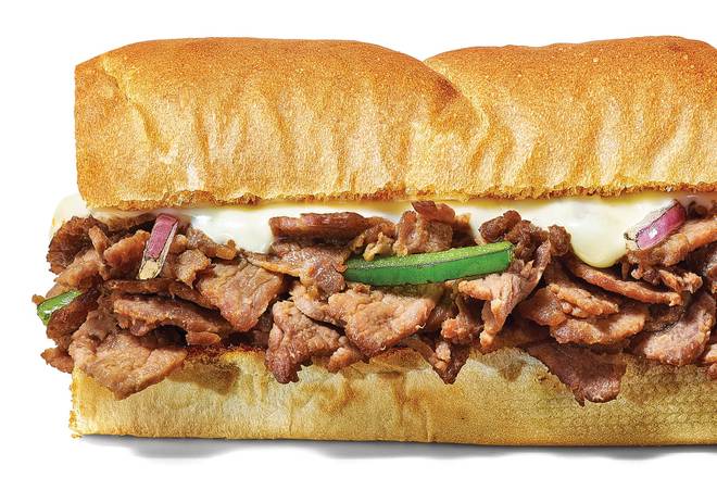 Order Steak & Cheese 6 Inch Regular Sub food online from Subway store, Tumwater on bringmethat.com