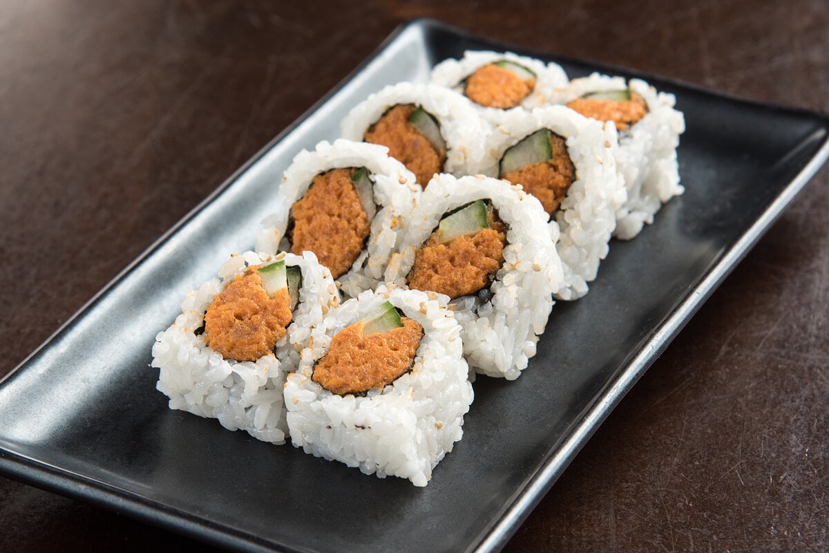 Order SPICY TUNA ROLL* food online from Dulles store, Sterling on bringmethat.com
