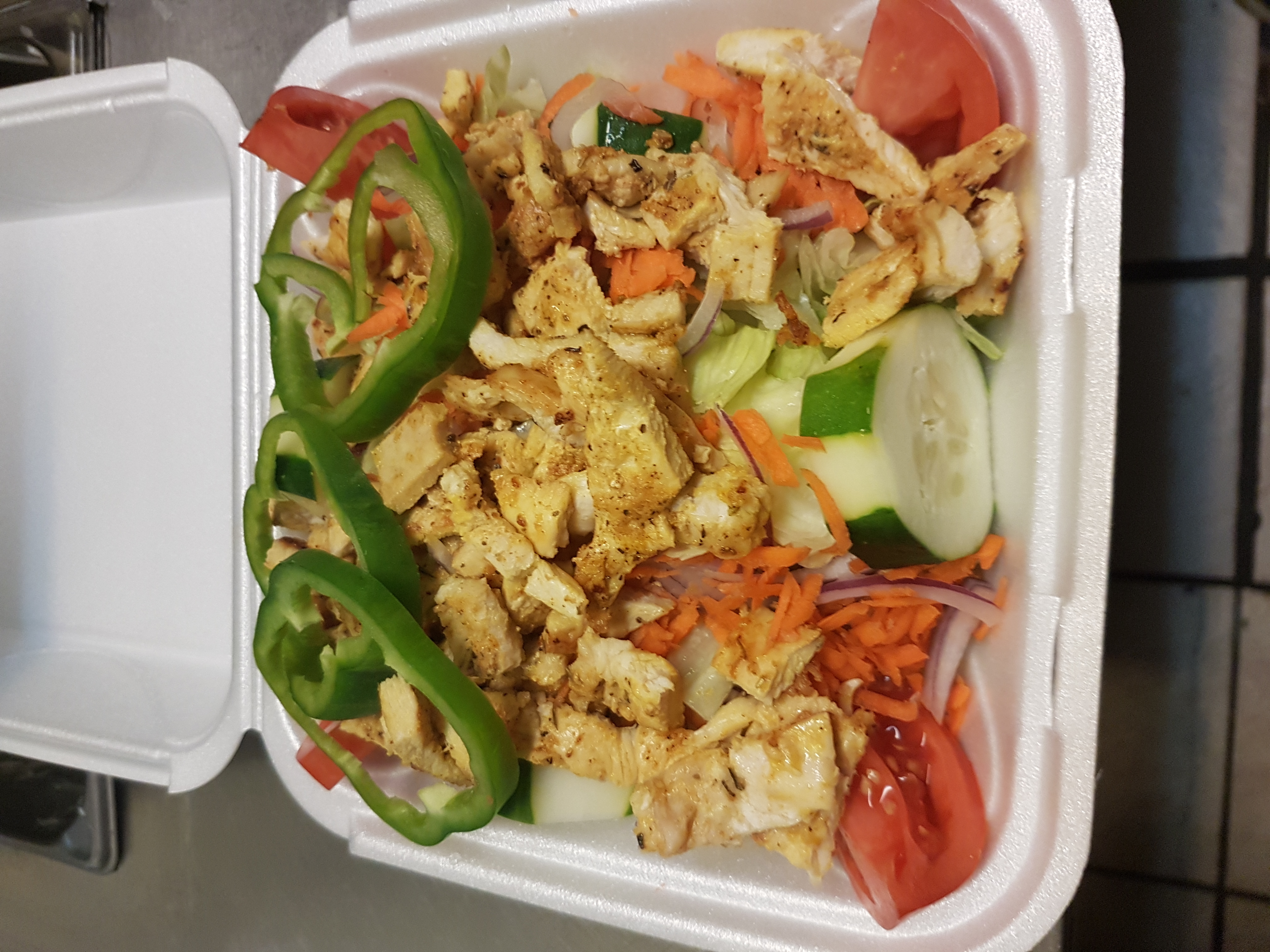 Order Grilled Chicken Salad food online from Breakfast Land store, Chicago on bringmethat.com