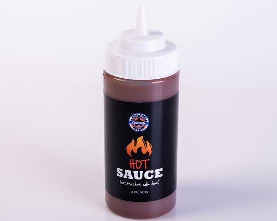 Order Hot Sauce 16 oz bottle food online from New York Chicken & Gyro store, Los Angeles on bringmethat.com