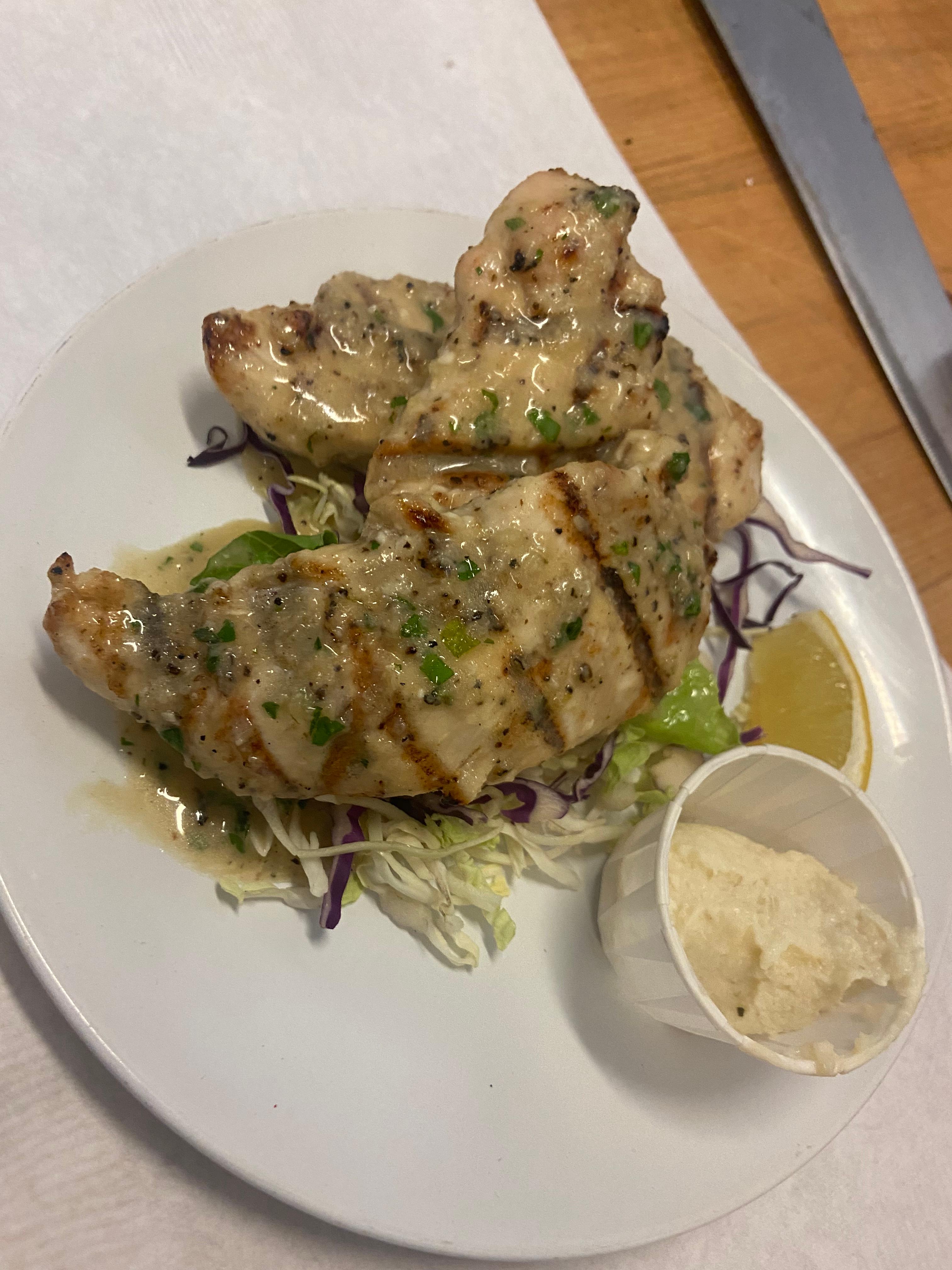 Order Grilled Chicken Tenders food online from Lacquered store, Long Beach on bringmethat.com