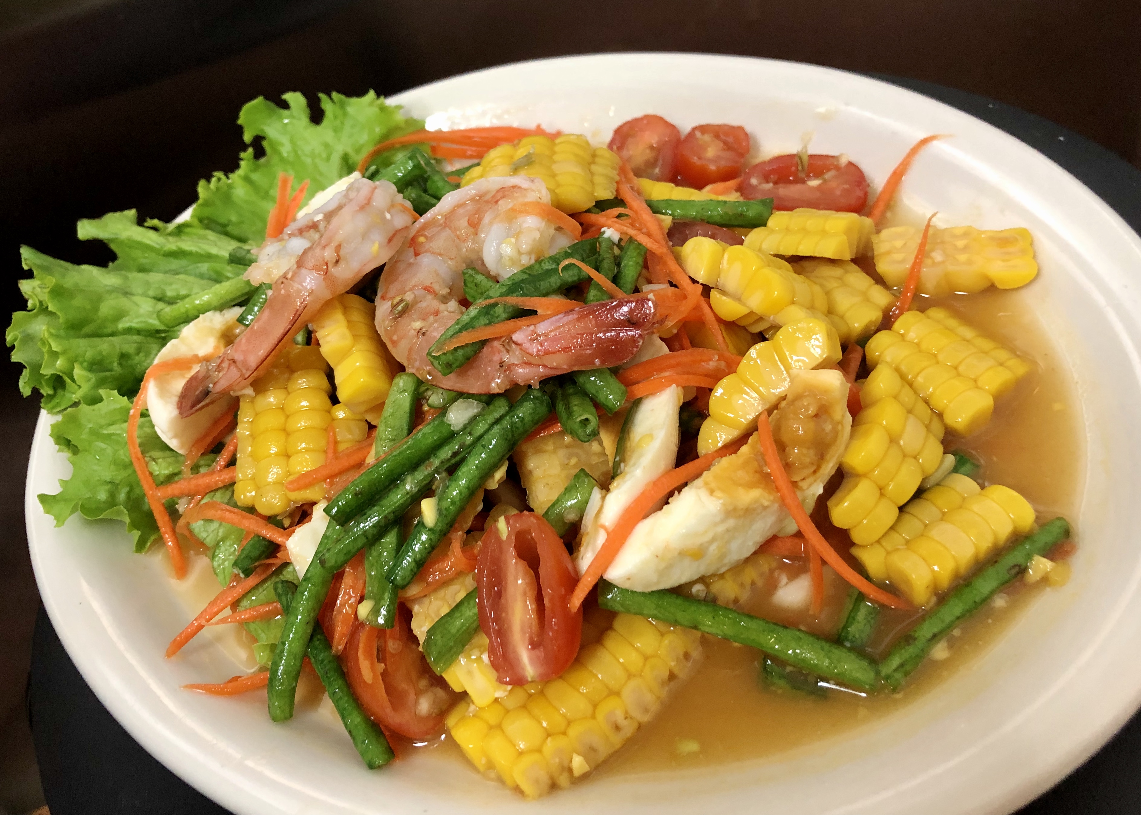 Order Corn Som Tum  food online from Thai Avenue store, Garden Grove on bringmethat.com