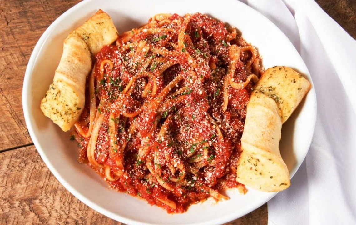 Order Pasta Marinara food online from Zeppe's Headquarters store, Bedford on bringmethat.com