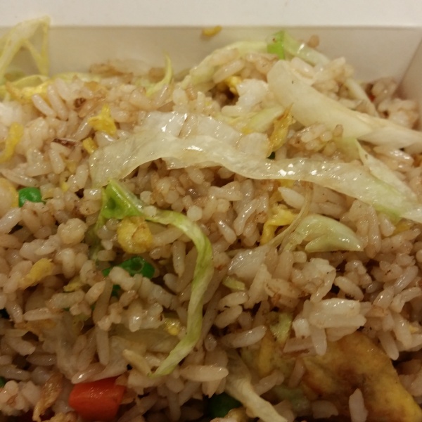 Order Vegetable Fried Rice food online from Hong Kong Delights store, Oakland on bringmethat.com