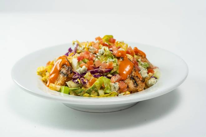 Order BUFFALO SALAD (GRILLED CHICKEN) (Half Portion) food online from Glory Days Grill store, Culpeper on bringmethat.com