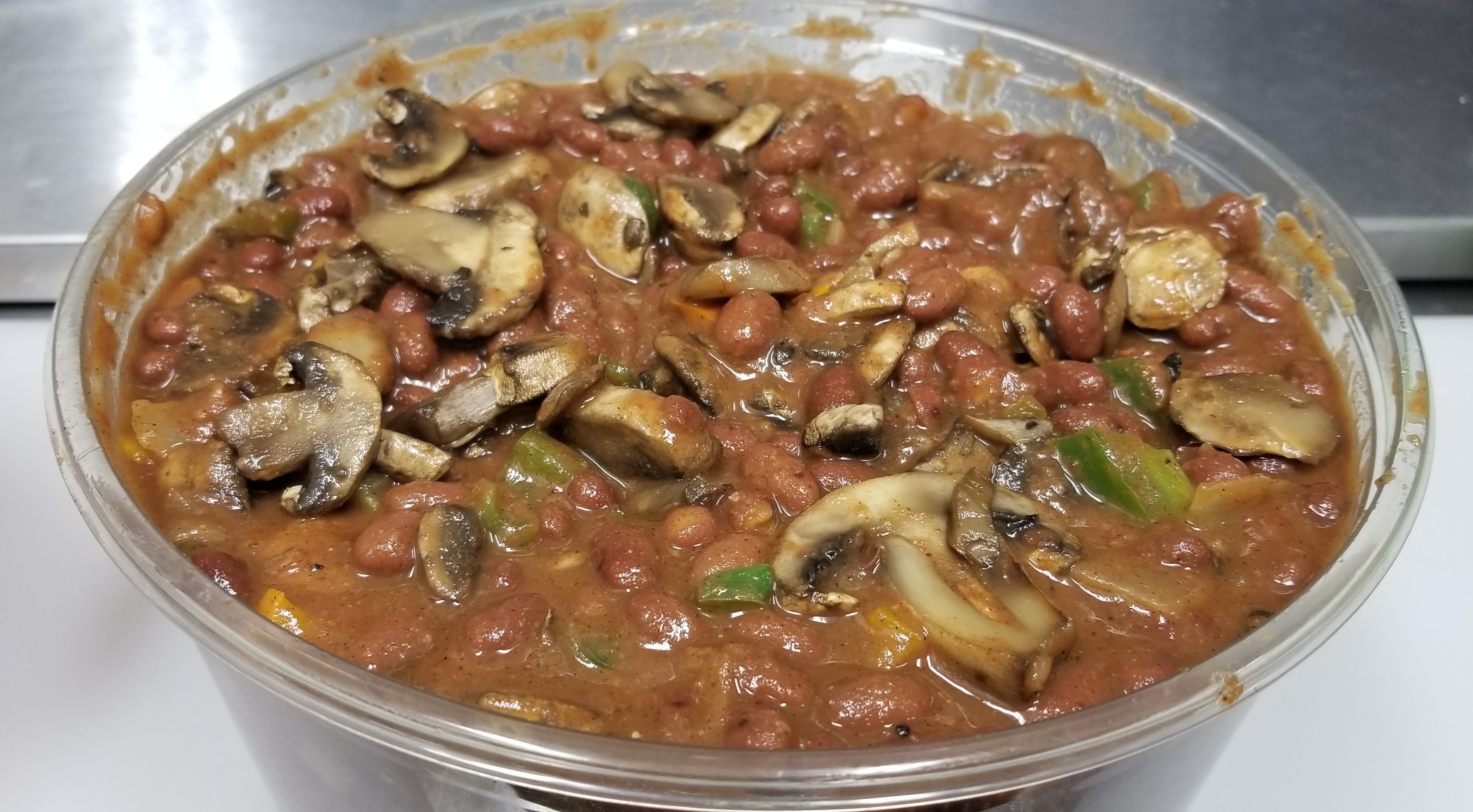 Order Vegan chili  food online from 1-11 Coffee Bar store, Chicago on bringmethat.com