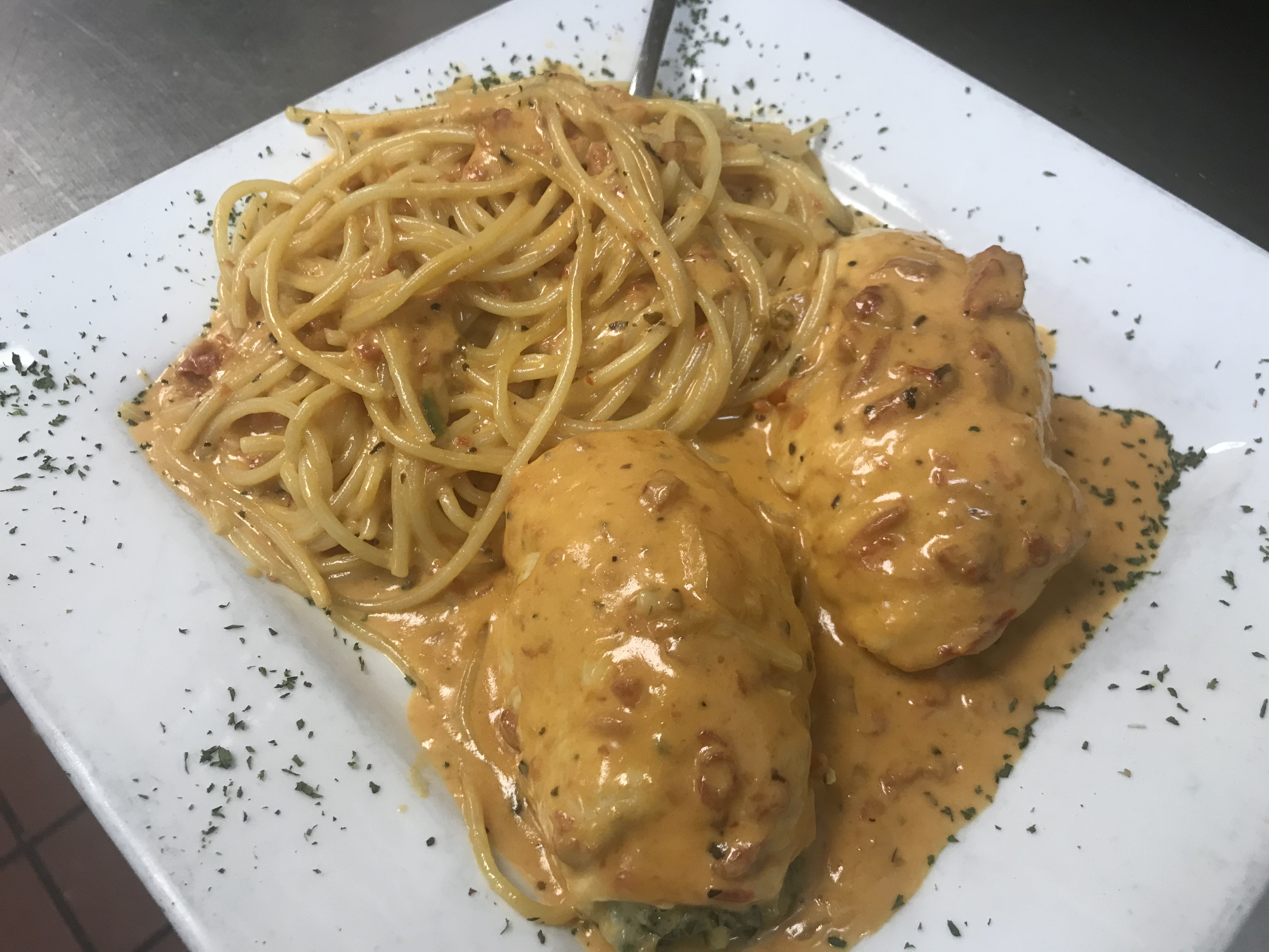 Order Chicken Rollatini food online from Tuscany Italian Bistro store, Richardson on bringmethat.com