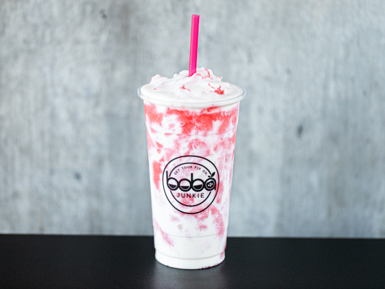 Order Strawberry Creamsicle food online from Boba Junkie store, Costa Mesa on bringmethat.com