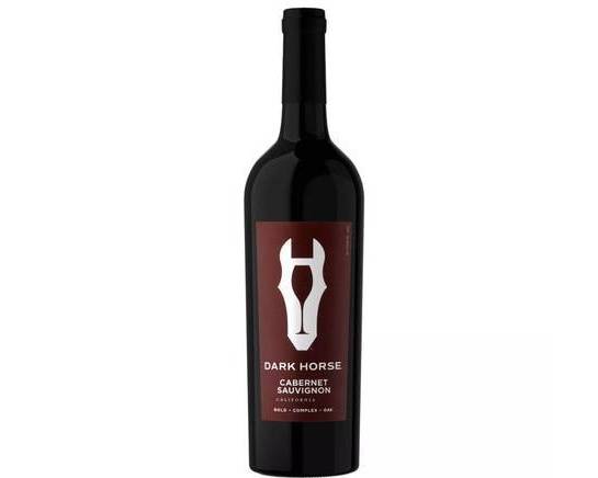 Order Dark Horse Cabernet Sauvignon, 750mL red wine (13.5% ABV) food online from Cold Spring Liquor store, Liberty Hill on bringmethat.com